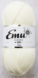 Emu Classic DK Yarn (100g) Cream